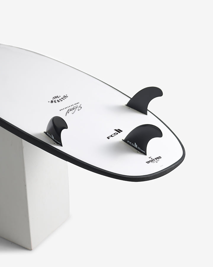 BEASTIE EPOXY PRO - BLACK/CHARCOAL FCSII
